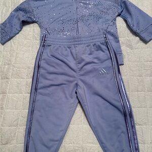 Adidas Kids Tracksuit Bottoms and Jacket
